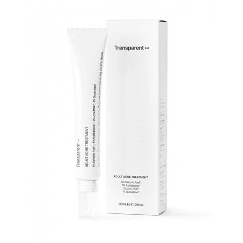 Transparent Lab Adult Acne Treatment Naktinė priemonė aknei 30ml