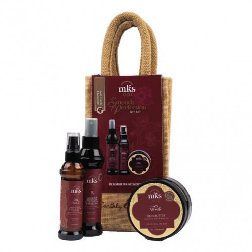 MKS eco (Marrakesh) Smoot Perfection Gift Set Plaukų ir kūno priežiūros rinkinys Rinkinys