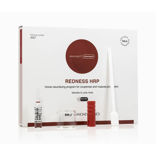 Innoaesthetics Redness HRP Rūgštinė programa kuperozinei, į paraudimą linkusiai odai 4X2ml