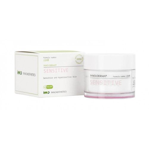 Innoaesthetics Sensitive Cream Lengvas drėkinamasis kremas jautriai veido odai 50g