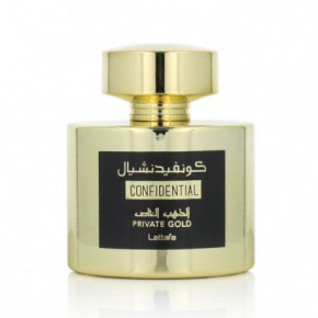 Lattafa Confidential private gold perfume atomizer for unisex EDP 5ml