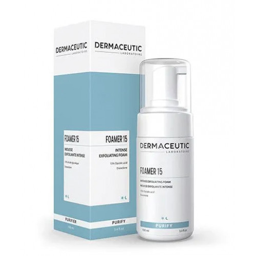 Dermaceutic Foamer 15 Intense Exfoliating Foam Prausiklis su 15% glikolio rūgštimi 100ml