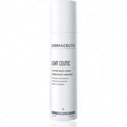 Dermaceutic Light Ceutic Unifying Night Cream Kremas su glikolio ir fitino rūgščių ir vitaminu C 40ml