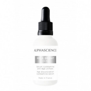 Alphascience Mela Bright C+ Age Discoloration Cysteamine Serum Tsüsteamiini seerum pigmendilaikude raviks 30ml