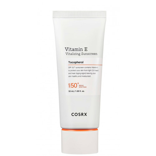 COSRX Vitamin E Vitalizing Sunscreen SPF 50+ Apsauga suo saulės 50ml