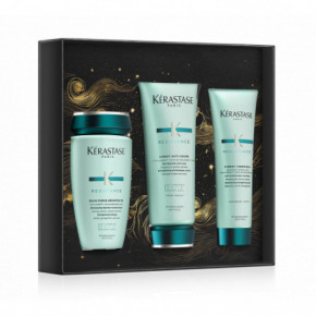 Kérastase Resistance Holiday Gift Set 2024 Kahjustatud juuste hoolduskomplekt