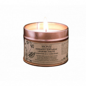 Monsi Aromatic Candle Black Amber With Wild Violet Aroomiküünal Must merevaik ja metsviolett 100ml