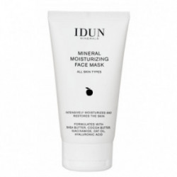 IDUN Moisturizing Face Mask Drėkinanti veido kaukė su niacinamidu ir hialurono rūgštimi 75ml