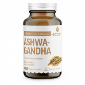 Ecosh Ashwagandha Toidulisand 90 kapslit