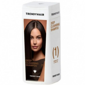 Trendy Hair Spanish Latte Deep Cleansing Shampoo Puhastav, tugevdav šampoon juustele 100ml