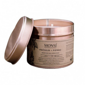 Monsi Aromatic Candle Patchouli With Peppers Aromatinė žvakė pačiulis su pipirais 250ml