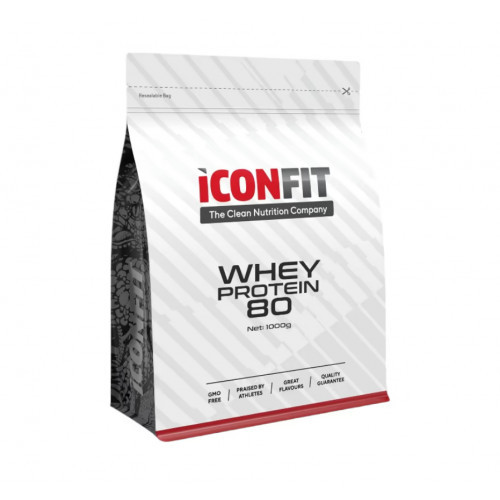 Iconfit Whey Protein 80 Išrūgų baltymai 80 1kg