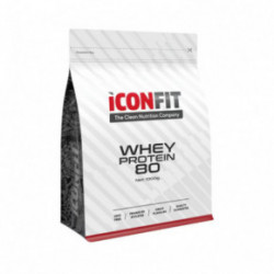 Iconfit Whey Protein 80 Išrūgų baltymai 80 1kg