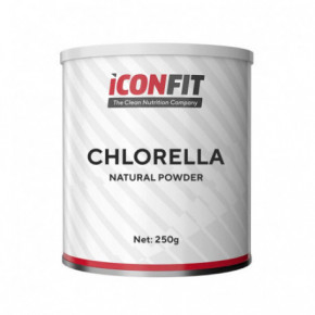 Iconfit Chlorella Powder Natural Hlorellas pulveris 250g