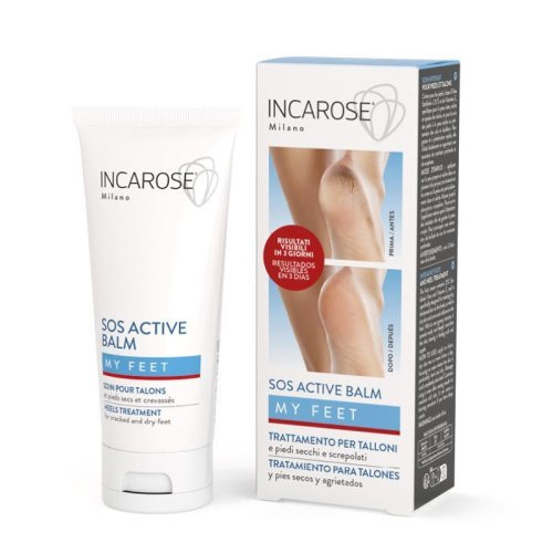 Incarose Sos Active Balm Heels Treatment Pėdų kremas-balzamas 75ml