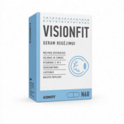 Iconfit Visionfit Complex Capsules Kompleksinis produktas akims 60 kapsulių