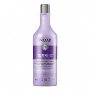 Inoar CicatriFios Perfect Blond Shampoo Šampūnas šviesiems plaukams 800ml