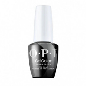 OPI Super Gloss Top Coat Viršutinis gelinio lako sluoksnis 15ml