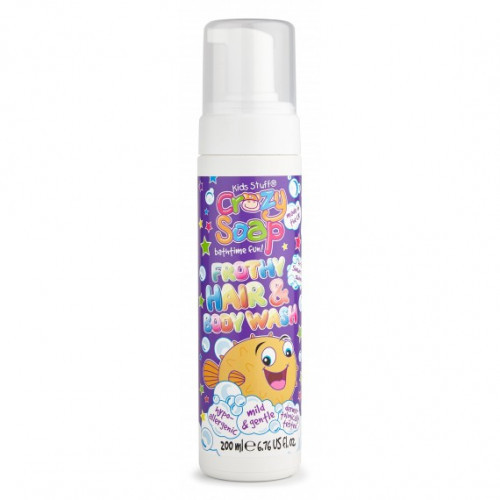 Kids Stuff Crazy Frothy Hair and Body Wash Šampūnas ir kūno prausiklis 200ml