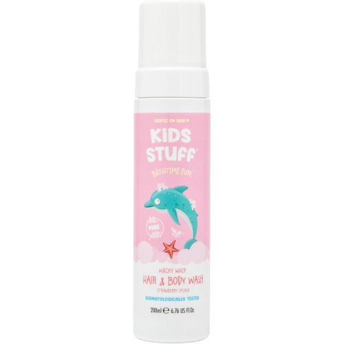 Kids Stuff Crazy Wacky Whip Hair and Body Wash Vaikiškas šampūnas ir kūno prausiklis viename 200ml
