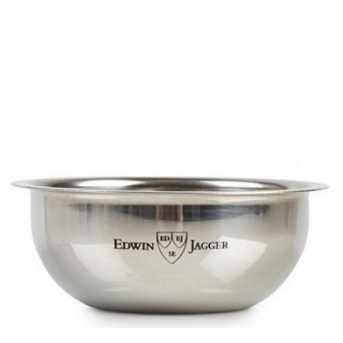 Edwin Jagger Stainless Steel Shaving Bowl Nerūdijančio plieno skutimosi dubenėlis