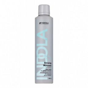 Indola Setting Strong Mousse Stipras fiksācijas matu putas 300ml