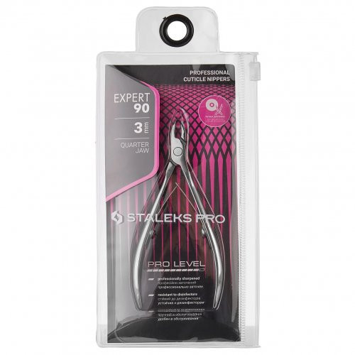 Staleks Expert 90 Cuticle Nippers Žnyplutės odelėms 3mm