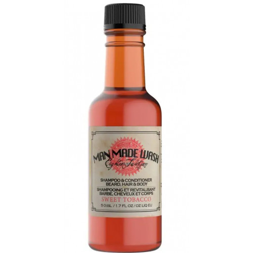 18.21 Man Made Wash Original Sweet Tobacco 3in1 Daugiafunkcinė priemonė vyrams 530ml