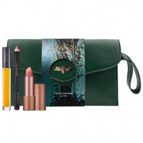 Inika Organic Wild Safari Lip Trio Huulte kosmeetikakomplekt Seatud
