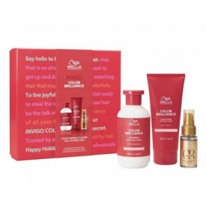 Wella Professionals Invigo Color Brilliance Fine to Medium Haircare Gift Set