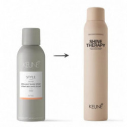 Keune STYLE Shine Therapy Finishin Spray Blizgesio suteikiantis purškiklis 200ml