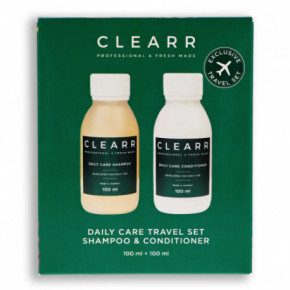 CLEARR Daily Care Travel Set Igapäevane juuksekomplekt, reisikomplekt 2x100ml