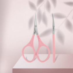 Staleks Beauty and Care Pink Cuticle Scissors Žirklutės odelėms Type 1