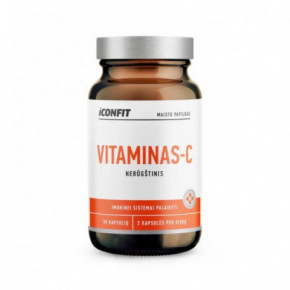 Iconfit Vitamin C - Non-Acidic Vitaminas C ne-rūgštus 90 kapsulių