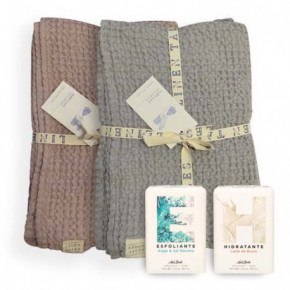 KlipShop Linen Tales Towel Set for HIM & HER Rätikukomplekt