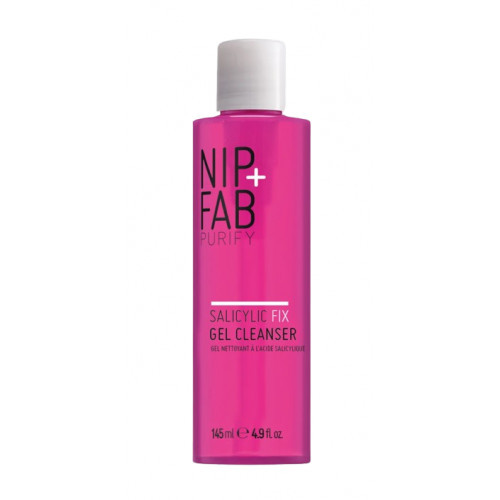 NIP + FAB Salicylic Fix Gel Cleanser Gelinis veido prausiklis su salicilo rūgštimi 145ml