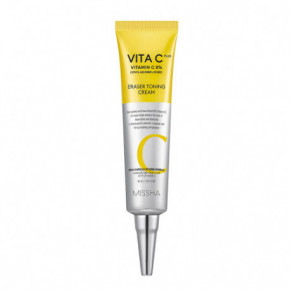 Missha Vita C Plus Eraser Toning Cream Tonizuojantis, šviesinantis veido kremas 30ml