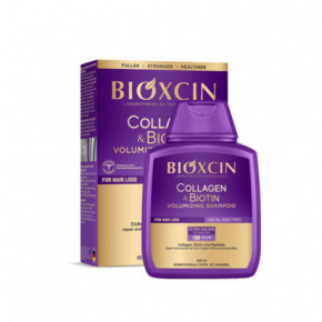 Bioxcin Collagen & Biotin Volumizing Shampoo Apimties suteikiantis plaukų šampūnas 300ml