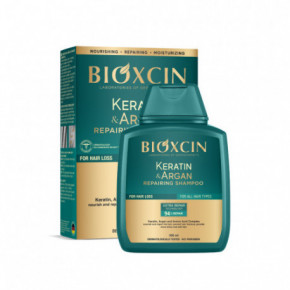 Bioxcin (Bioxsine) Keratin & Argan Repairing Shampoo Atjaunojošs matu šampūns 300ml