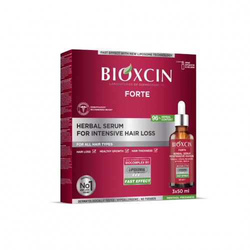 Bioxcin Dermagen Forte Serum Serumas nuo plaukų slinkimo 3x50ml