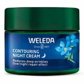 Weleda Blue Gentian & Edelweiss Contouring Night Cream Pinguldav öine näokreem 40ml