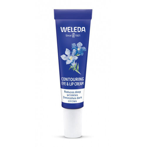 Weleda Blue Gentian & Edelweiss Contouring Eye & Lip Cream Stangrinamasis paakių ir lūpų kremas 10ml