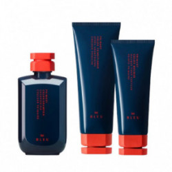 KlipShop R+Co Bleu Primary Color Shampoo, Conditioner, Masque Set Dažytų plaukų priežiūros rinkinys