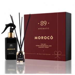 Aromatic 89 Home Fragrance & Spray Set Kalėdinis namų kvapų rinkinys Morocó