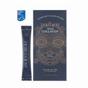 Ancient + Brave Wild Collagen Jūrinis kolagenas pakuotėse 15x5g