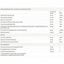 Altrient Liposomal Vitamin B Complex Liposominis vitaminas B ir mineralų kompleksas 30x6ml