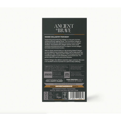 Ancient + Brave Naked Collagyn for Body Kolageną skatinantis produktas kūnui 250g