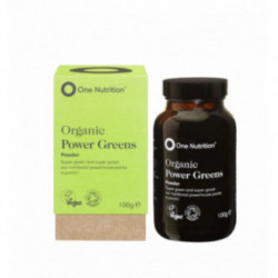 One Nutrition Organic Power Greens Powder Ekologiški žalumynų milteliai 100g