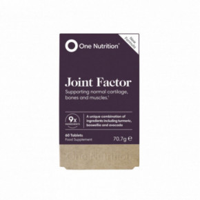 One Nutrition Joint Factor Maisto papildas sąnarių bei kaulų funkcijai palaikyti 60 kapsulių