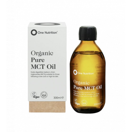 One Nutrition Organic Pure MCT Oil Ekologiškas MCT aliejus 300ml